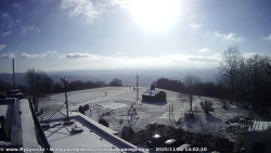 Pohled na jih, hrad Trosky