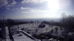 Pohled na jih, hrad Trosky