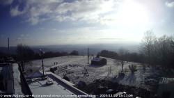 Pohled na jih, hrad Trosky