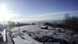 Pohled na jih, hrad Trosky