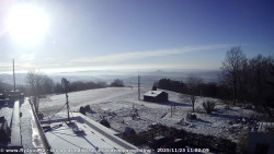 Pohled na jih, hrad Trosky