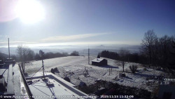 Pohled na jih, hrad Trosky