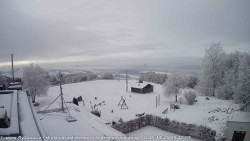 Pohled na jih, hrad Trosky