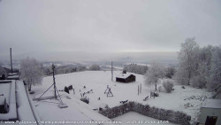 Pohled na jih, hrad Trosky