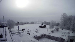 Pohled na jih, hrad Trosky