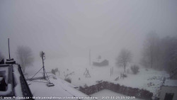 Pohled na jih, hrad Trosky