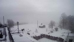 Pohled na jih, hrad Trosky