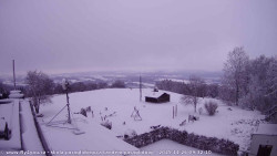 Pohled na jih, hrad Trosky