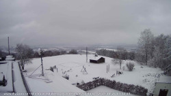 Pohled na jih, hrad Trosky