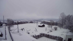 Pohled na jih, hrad Trosky