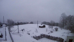 Pohled na jih, hrad Trosky