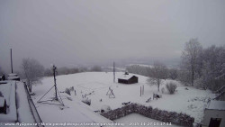 Pohled na jih, hrad Trosky