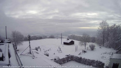 Pohled na jih, hrad Trosky