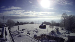 Pohled na jih, hrad Trosky