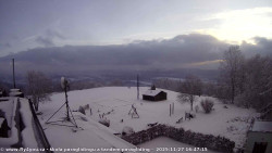 Pohled na jih, hrad Trosky