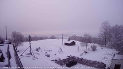 Pohled na jih, hrad Trosky