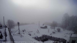 Pohled na jih, hrad Trosky