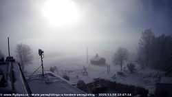 Pohled na jih, hrad Trosky