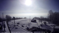 Pohled na jih, hrad Trosky