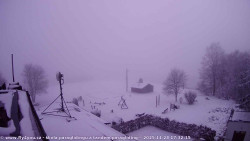 Pohled na jih, hrad Trosky