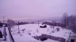 Pohled na jih, hrad Trosky