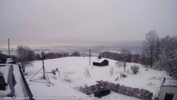 Pohled na jih, hrad Trosky