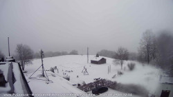 Pohled na jih, hrad Trosky