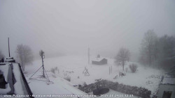 Pohled na jih, hrad Trosky