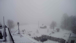 Pohled na jih, hrad Trosky