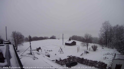 Pohled na jih, hrad Trosky