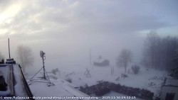 Pohled na jih, hrad Trosky