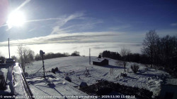 Pohled na jih, hrad Trosky