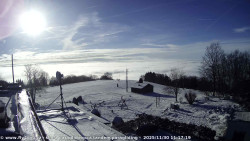 Pohled na jih, hrad Trosky