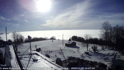 Pohled na jih, hrad Trosky