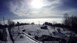 Pohled na jih, hrad Trosky