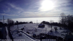 Pohled na jih, hrad Trosky