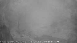 Pohled na jih, hrad Trosky