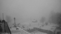 Pohled na jih, hrad Trosky