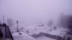 Pohled na jih, hrad Trosky