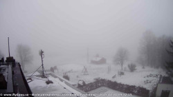 Pohled na jih, hrad Trosky