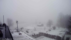 Pohled na jih, hrad Trosky