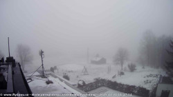 Pohled na jih, hrad Trosky