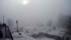 Pohled na jih, hrad Trosky