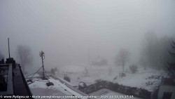 Pohled na jih, hrad Trosky