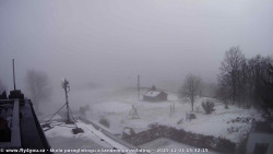 Pohled na jih, hrad Trosky