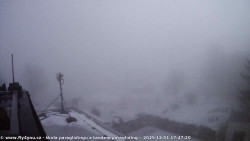 Pohled na jih, hrad Trosky