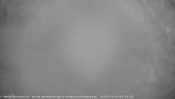 Pohled na jih, hrad Trosky