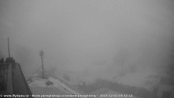 Pohled na jih, hrad Trosky