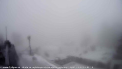 Pohled na jih, hrad Trosky