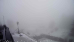 Pohled na jih, hrad Trosky